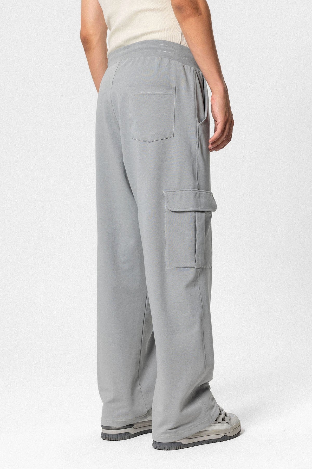 Oversized Sweatsuit Set with Pockets