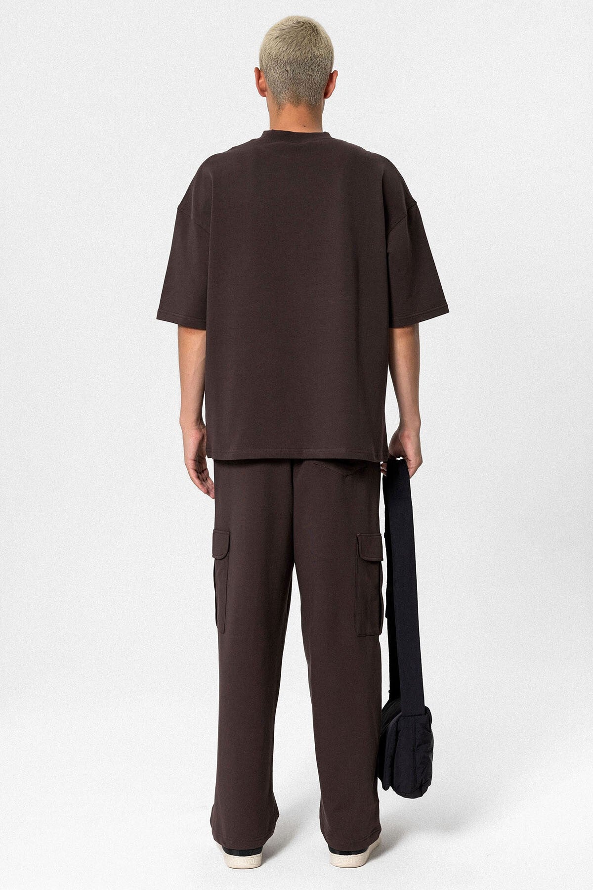 Oversized Sweatsuit Set with Pockets