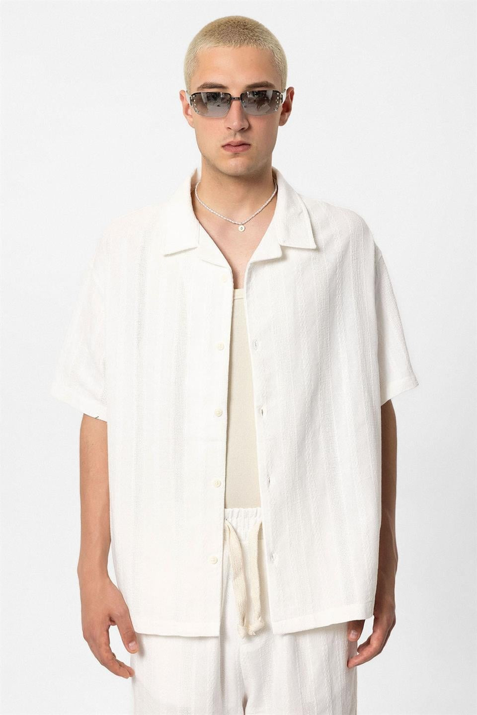 Basic Top and Bottom Shirt Set