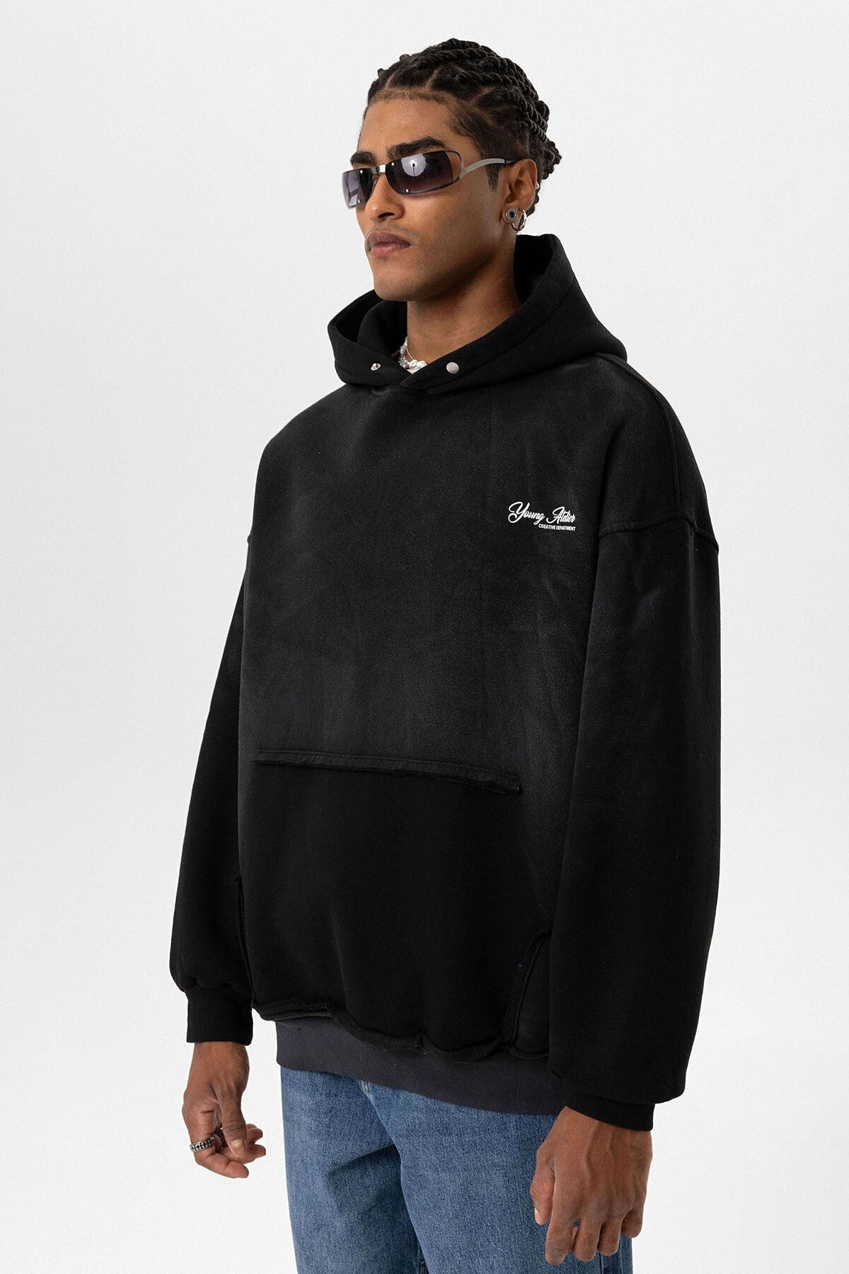 Oversized Hooded Sweatshirt (Machine Washable)