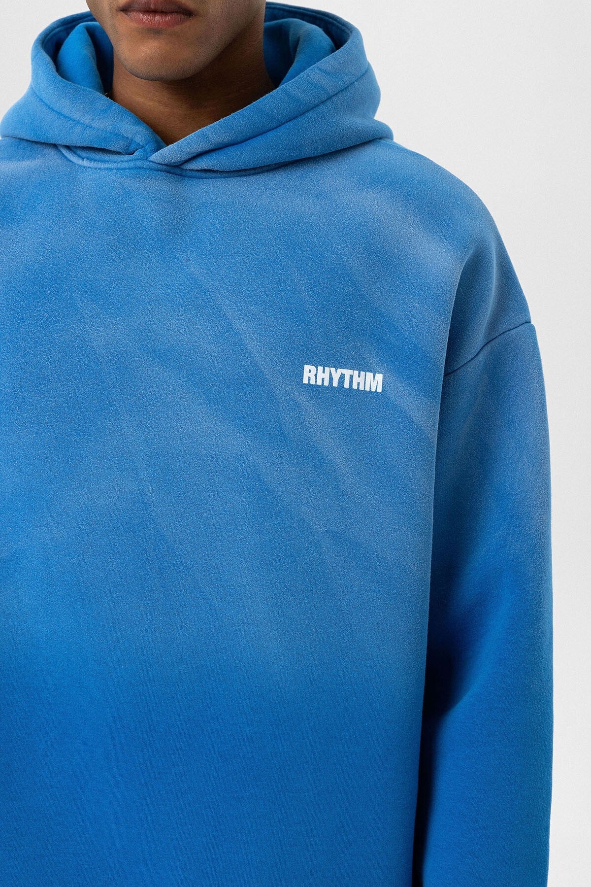Oversized Hooded Sweatshirt with Back Print