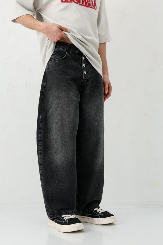 Barrel-Fit Jeans