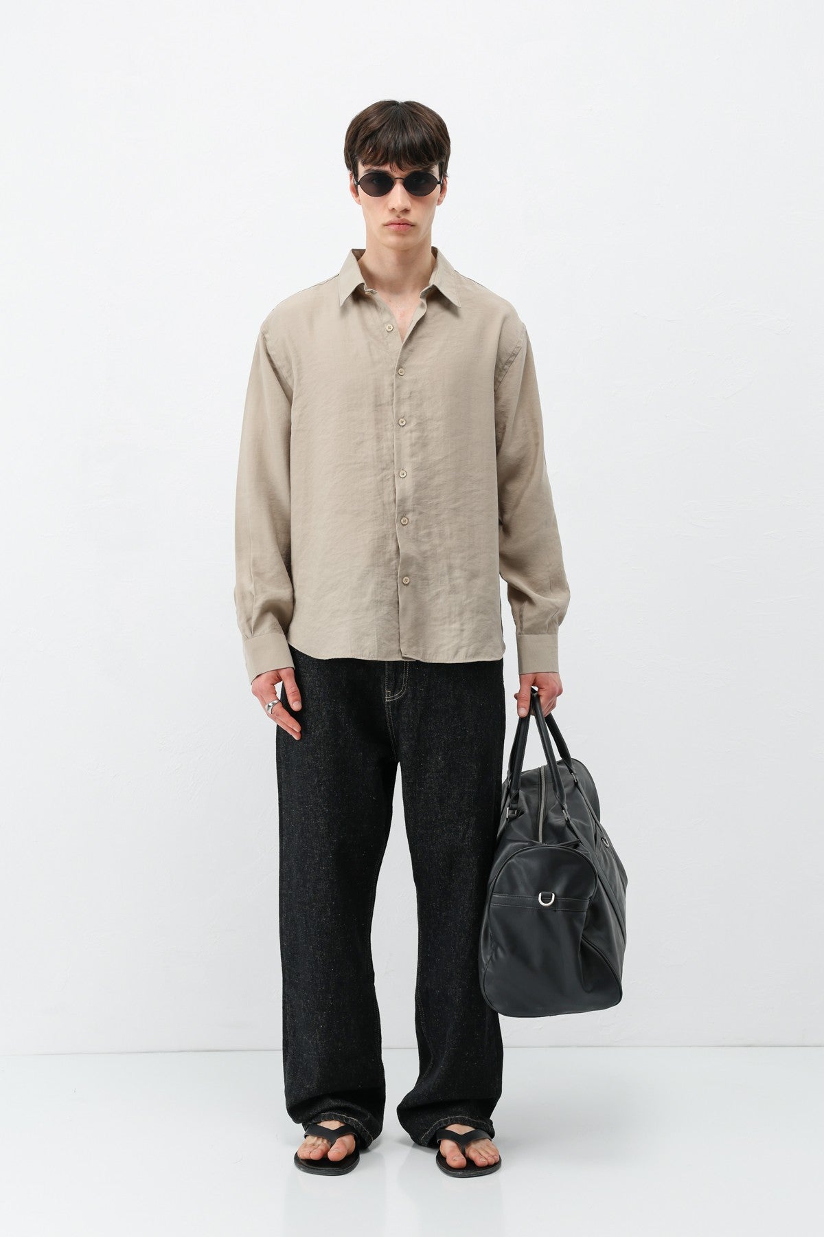 Oversized Modal Shirt