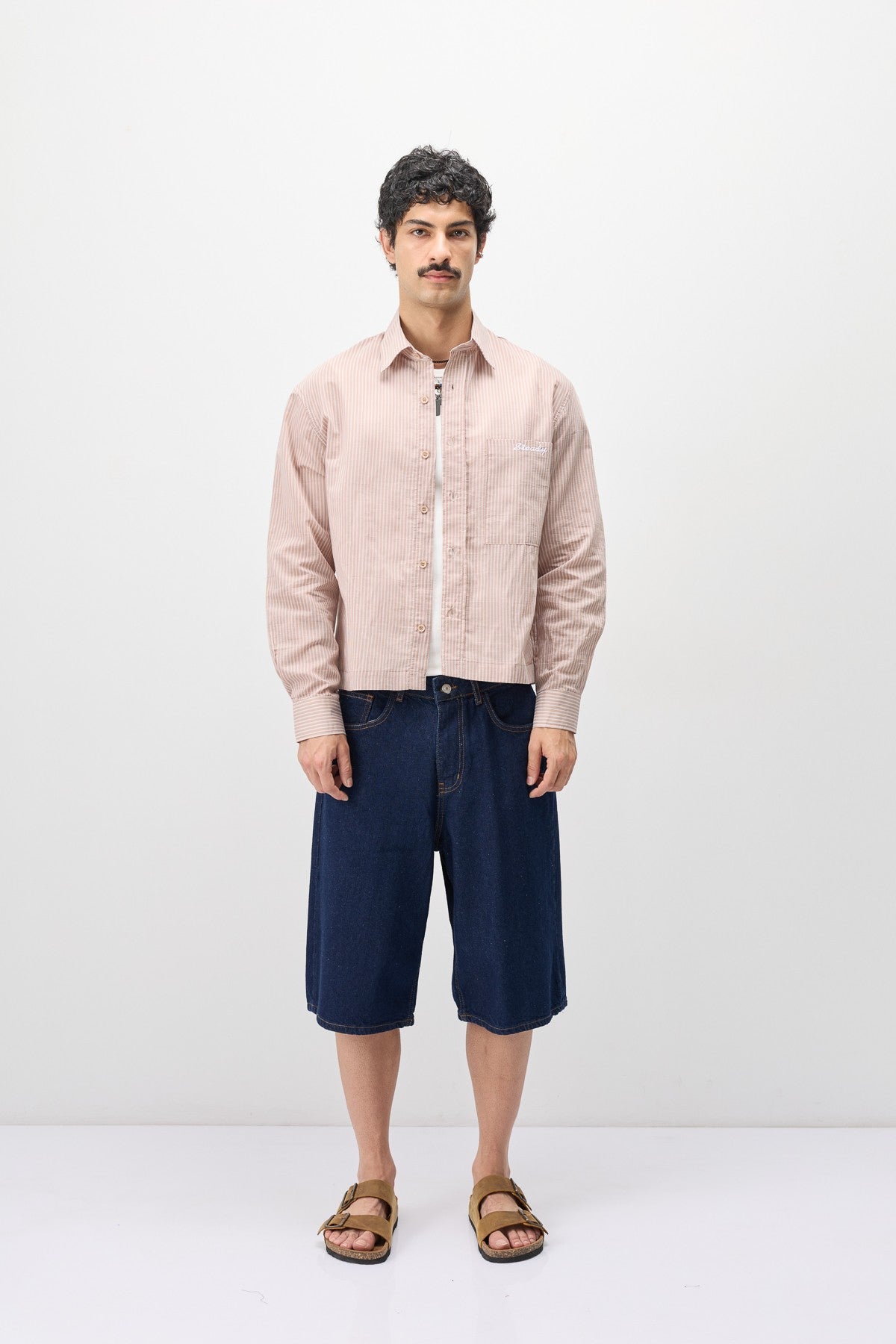 Long-Sleeved Boxyfit Shirt with Pockets