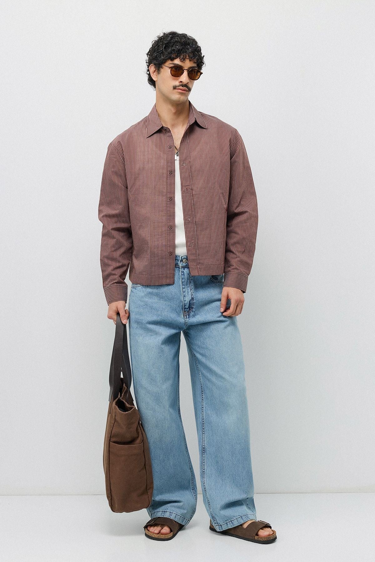 Boxy Fit Shirt with Detailed Design