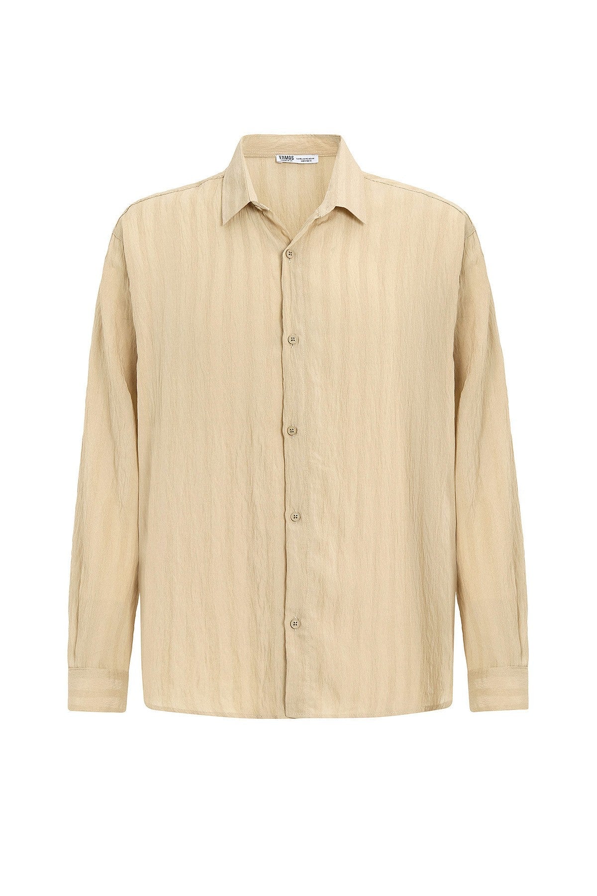 Oversized Long-Sleeved Modal Shirt