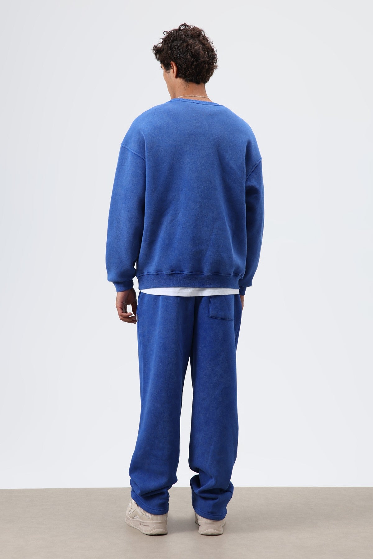 Basic Oversized Washed Sweatshirt