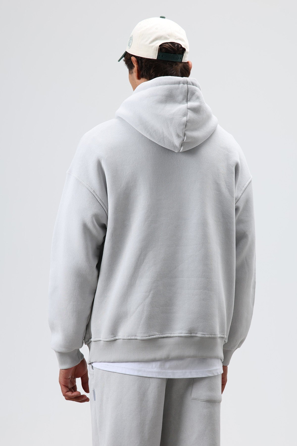 Basic Oversized Washed Hoodie