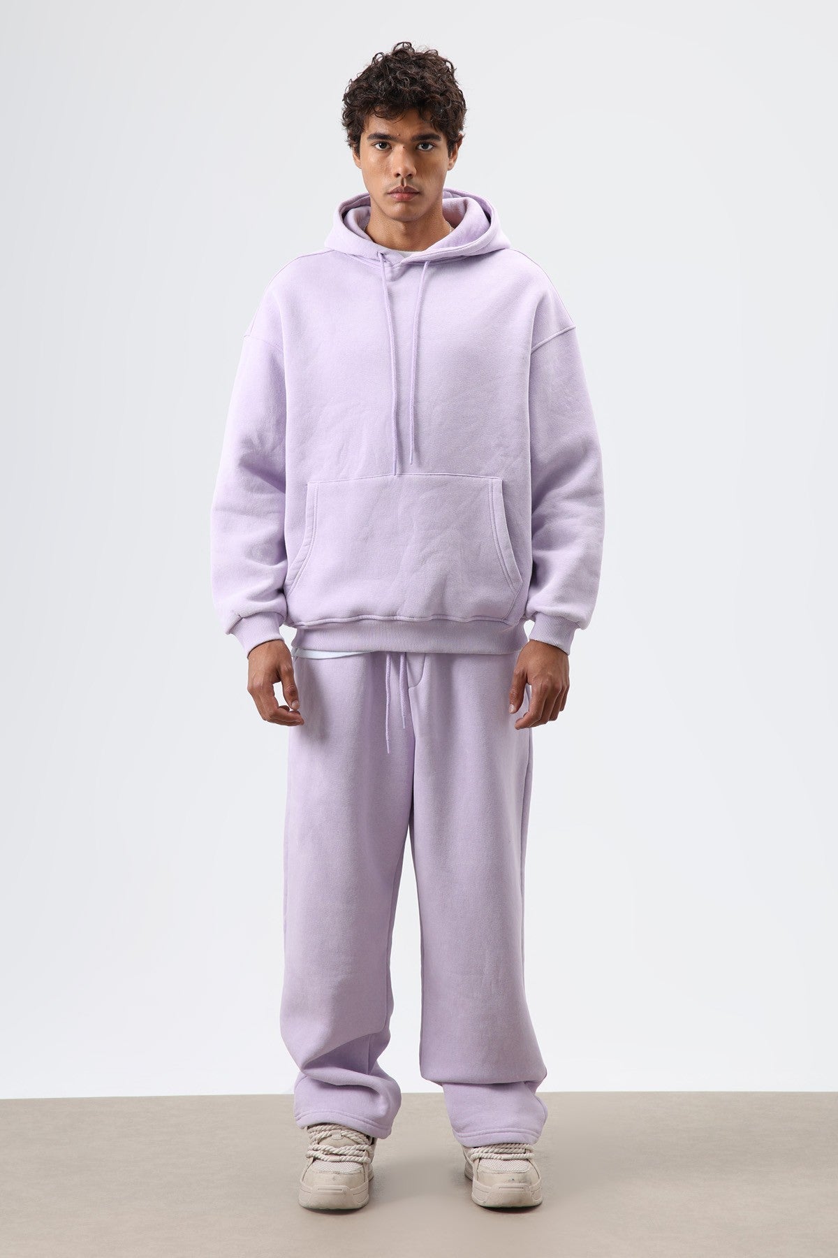 Basic Oversized Washed Hoodie
