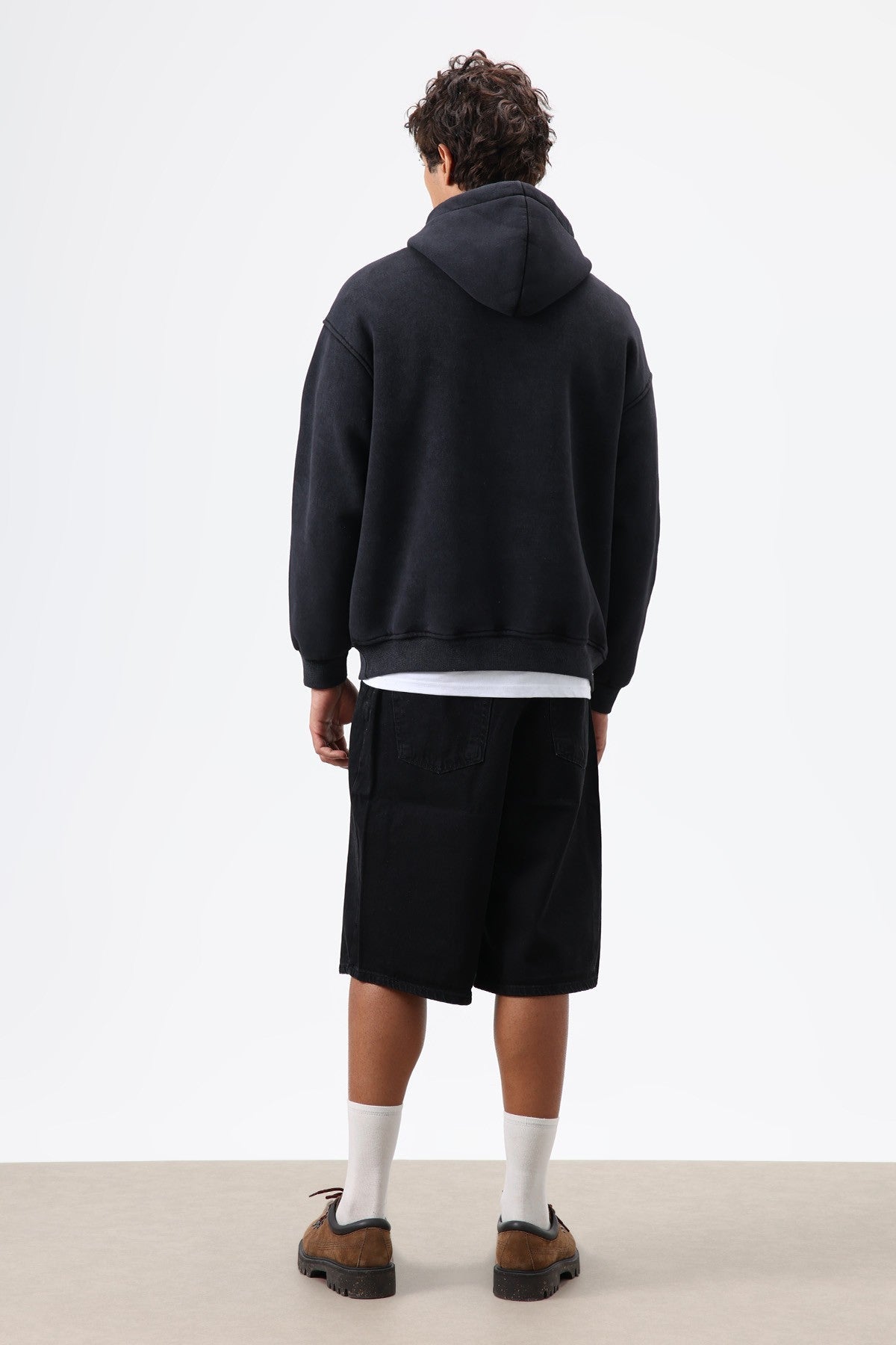 Oversized Printed Hoodie