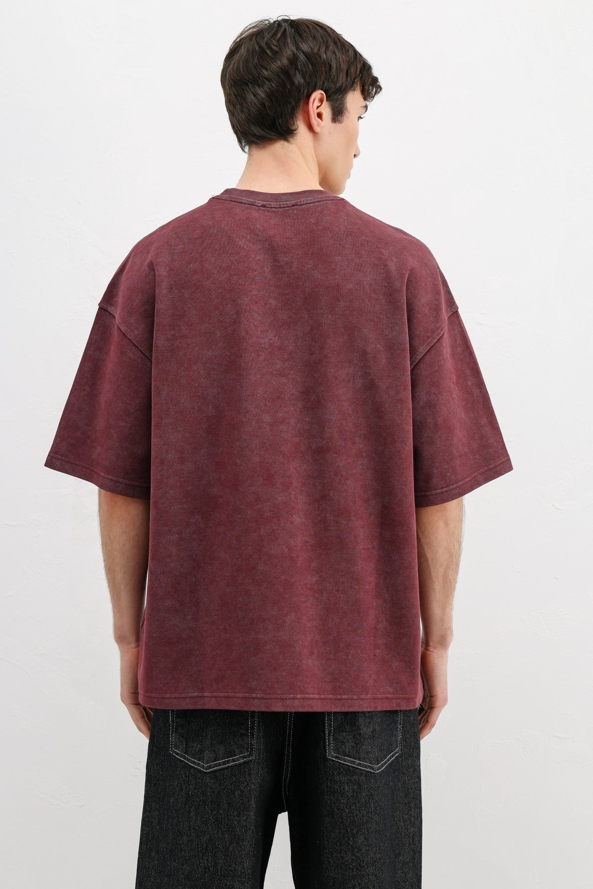 Oversized T-Shirt with Printed Number