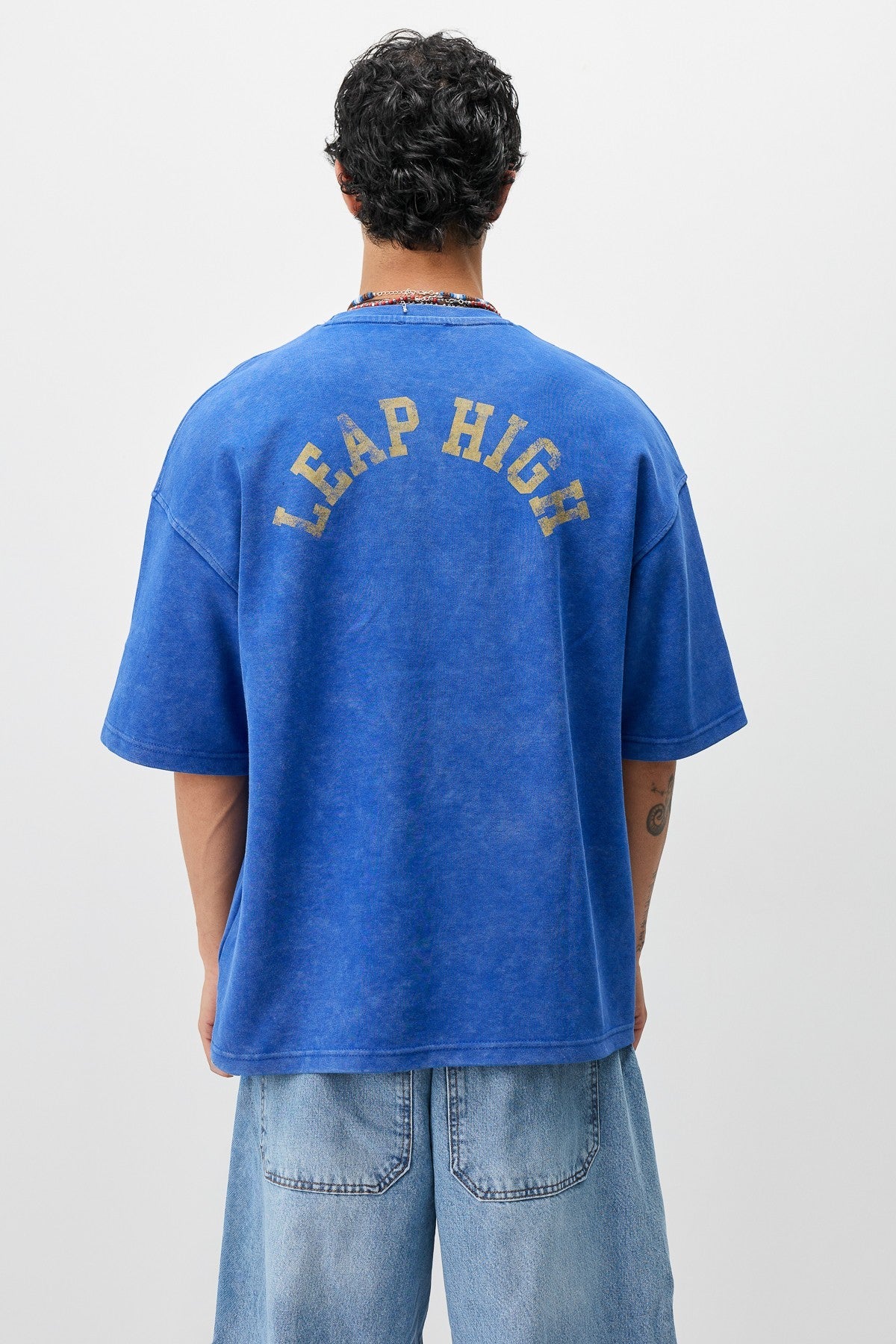 Oversized T-Shirt with Print (Requires Washing)
