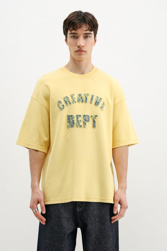 Oversized T-Shirt with Washable Print