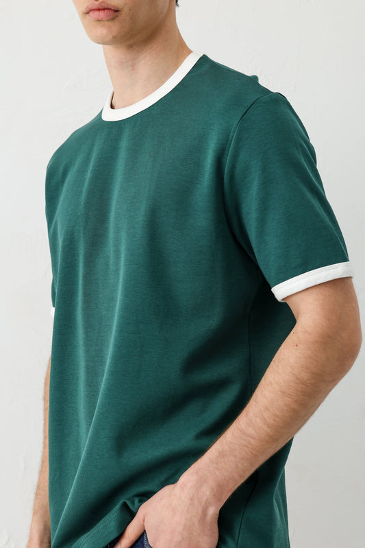 Short-Sleeved Regular-Fit T-Shirt