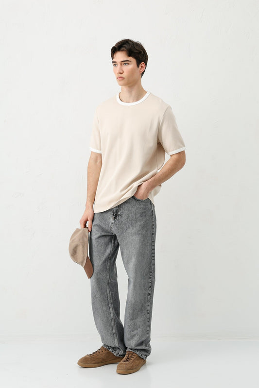 Short-Sleeved Regular-Fit T-Shirt