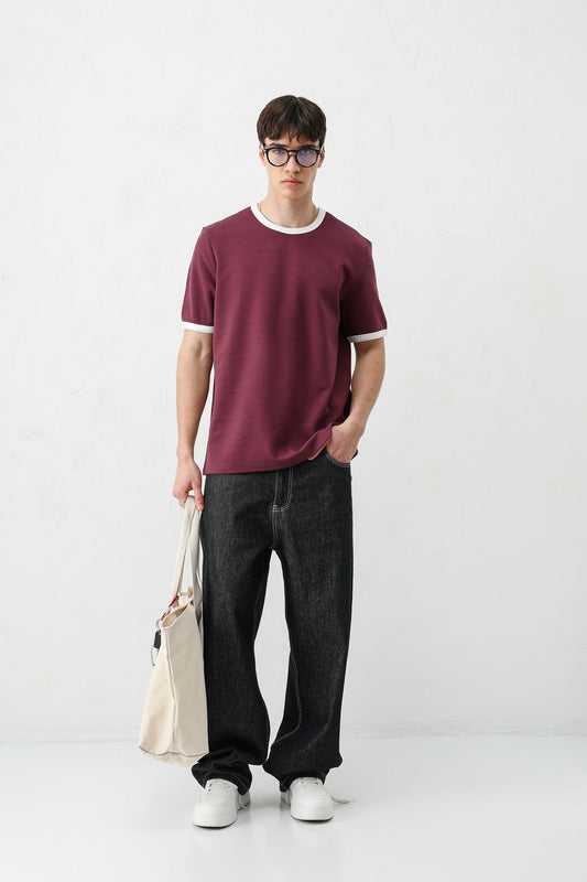Short-Sleeved Regular-Fit T-Shirt