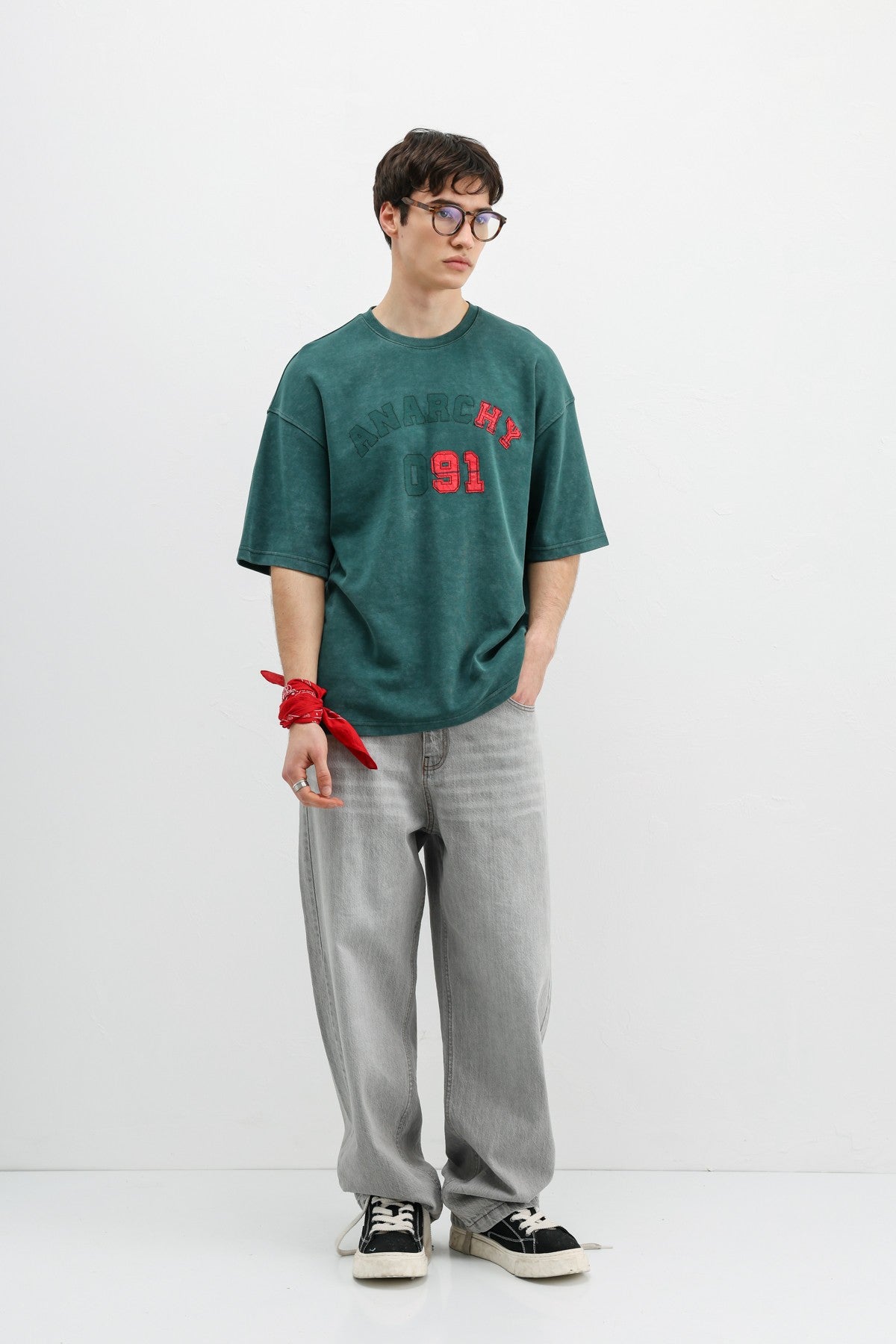 Oversized Printed T-Shirt V70-153