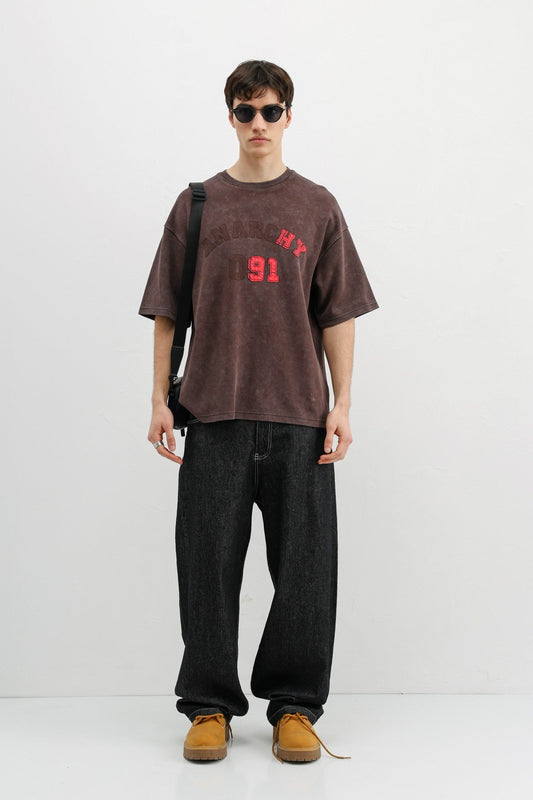 Oversized Printed T-Shirt V70-153