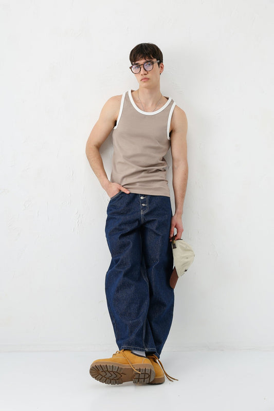 Oversized T-Shirt with Straps