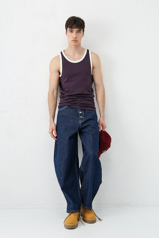 Oversized T-Shirt with Straps