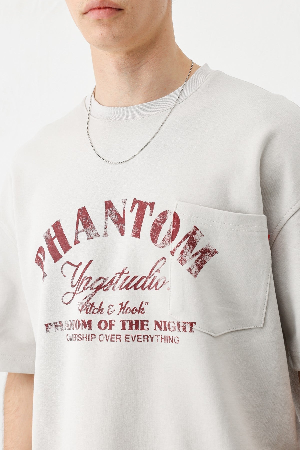 Short-Sleeved Boxy-Fit Printed T-Shirt