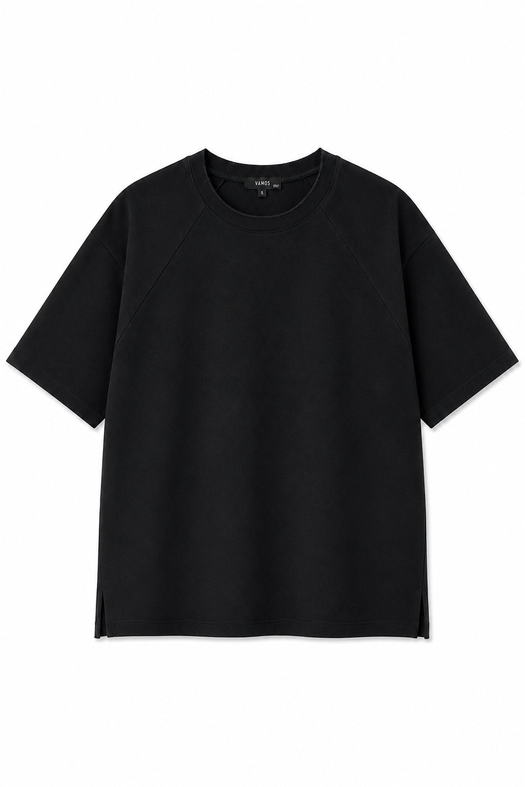 Oversized Raglan-Sleeve Basic T-Shirt