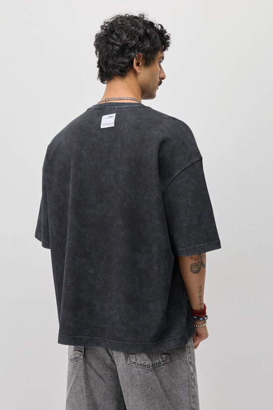 Oversized T-Shirt with Front Print