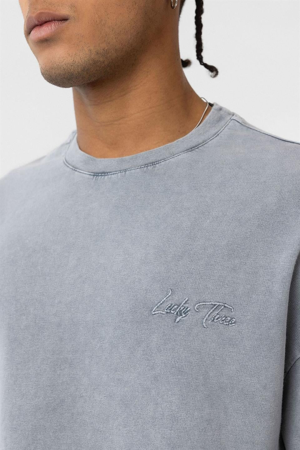 Oversized T-Shirt with Back Print (Machine Washable)