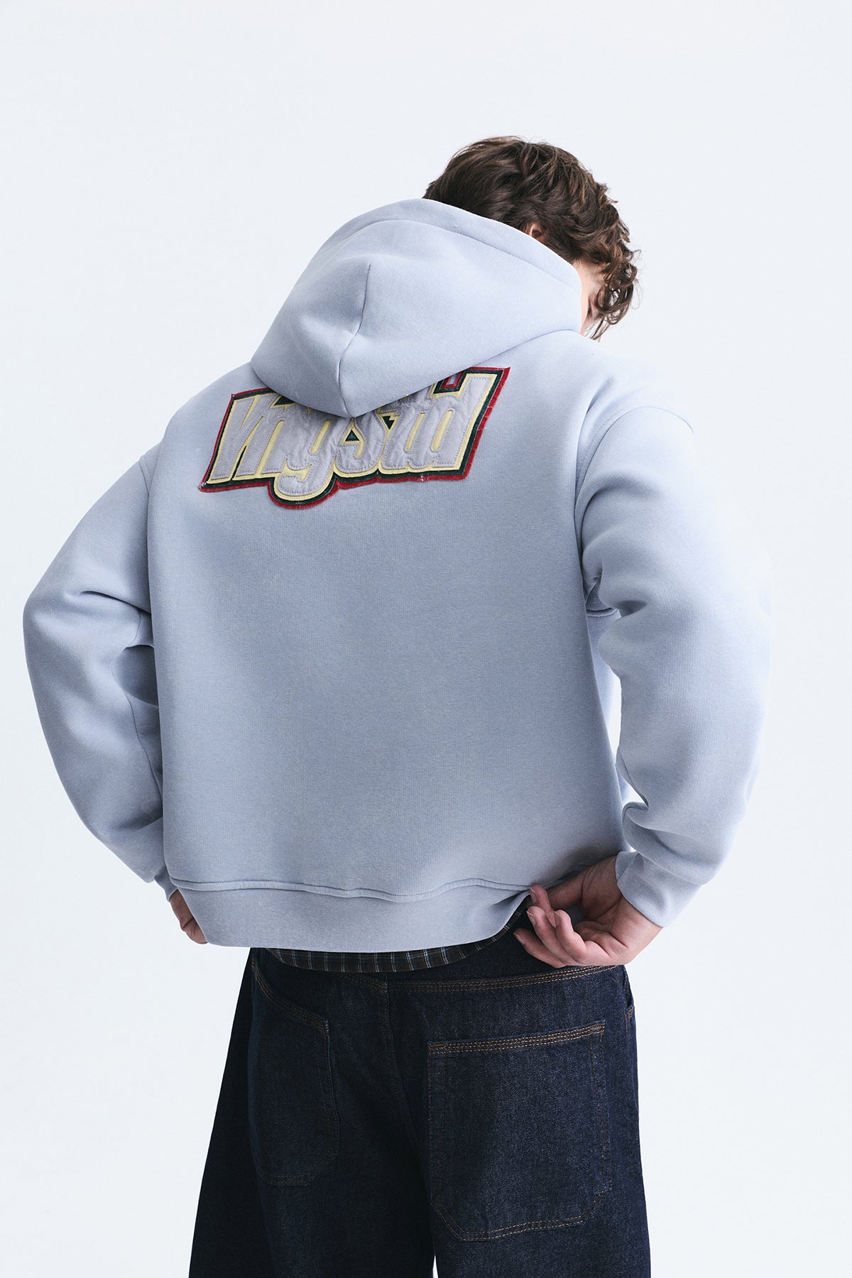 Oversized Sweatshirt with Back Print
