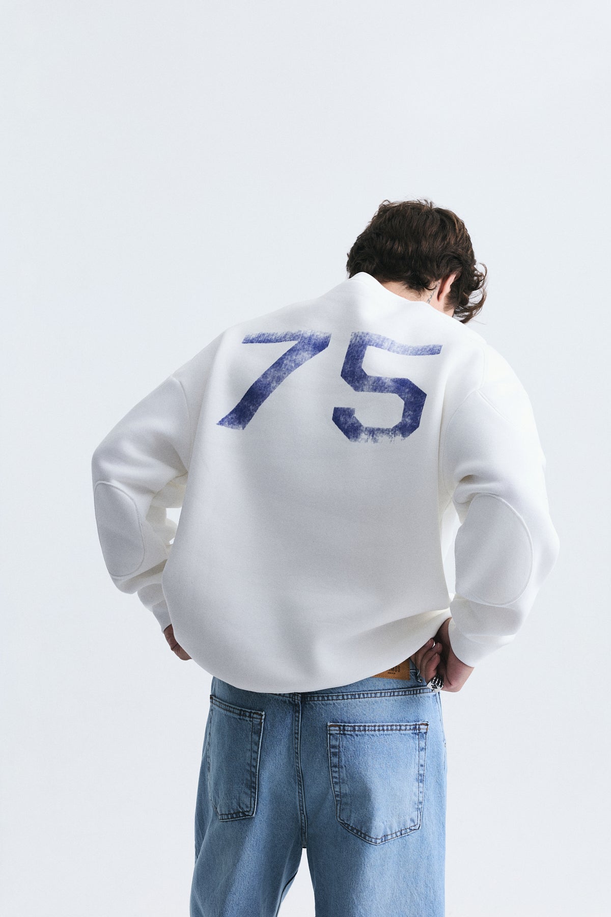 Miami Printed Bike Neck Sweatshirt