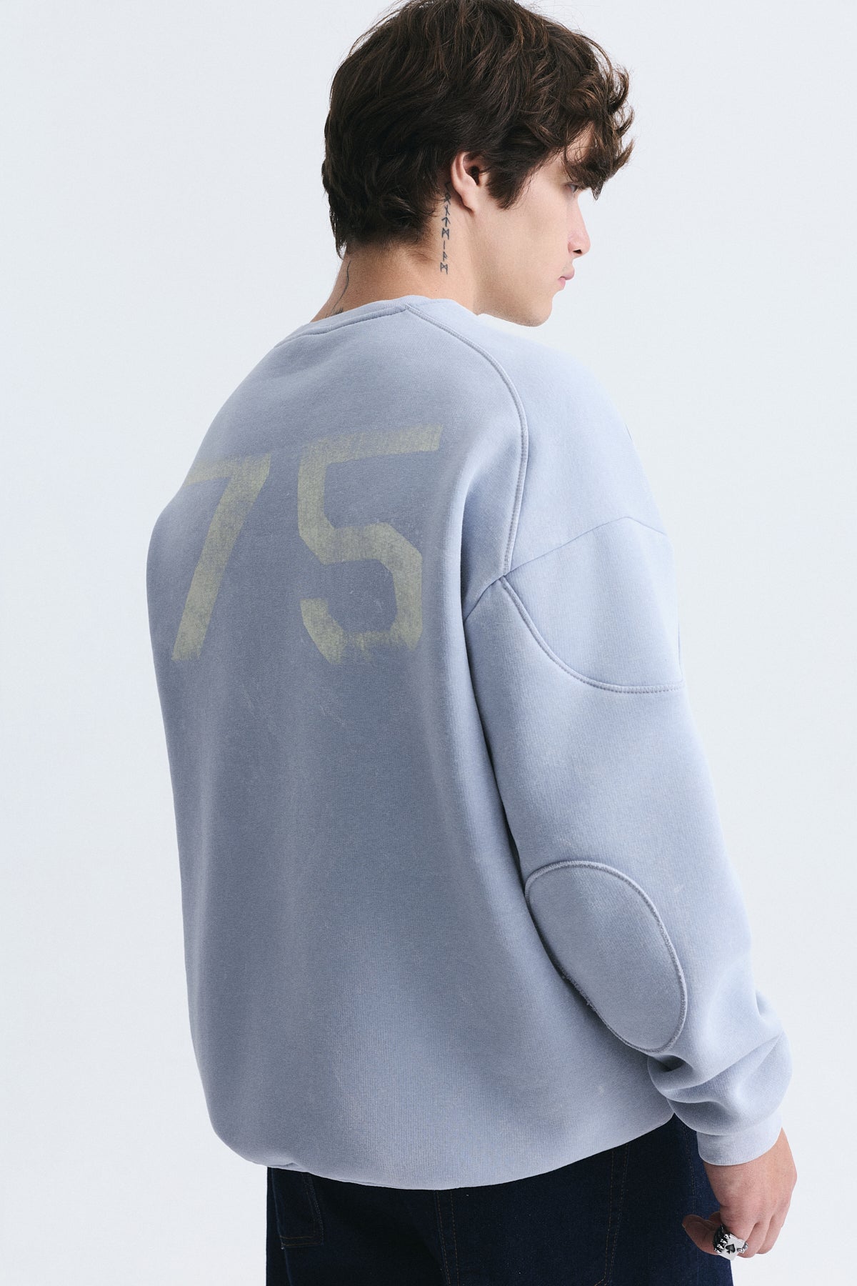 Miami Printed Bike Neck Sweatshirt