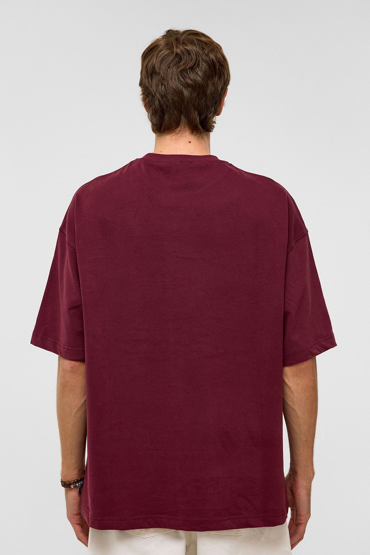 Basic Oversized Crew-Neck T-Shirt