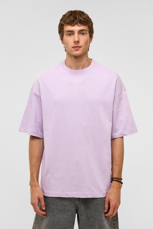 Basic Oversized Crew-Neck T-Shirt