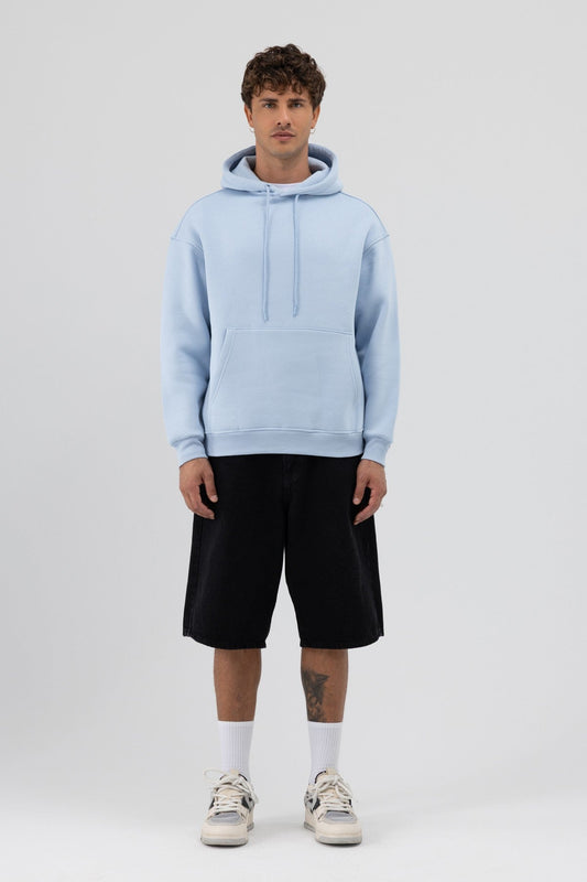 Basic Oversized Hooded Sweatshirt