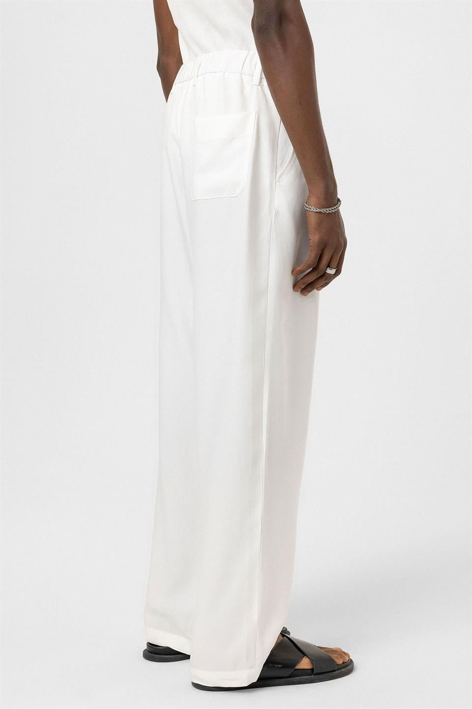 Relaxed-Fit Fabric Pants