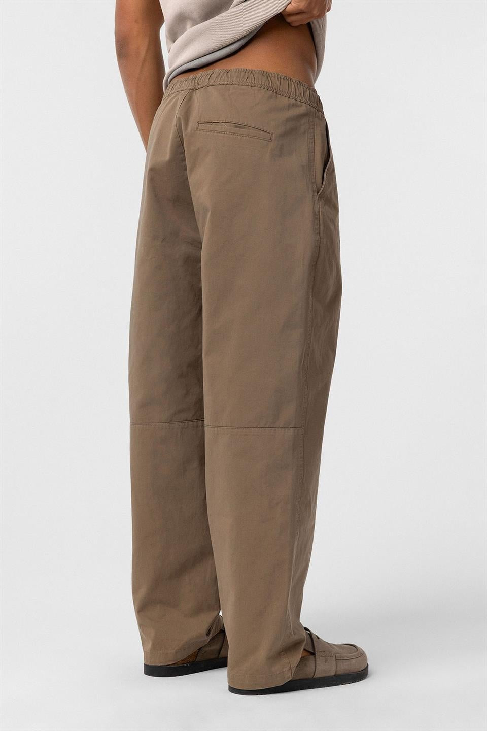 Pre-Washed Gabardine Baggy Pants