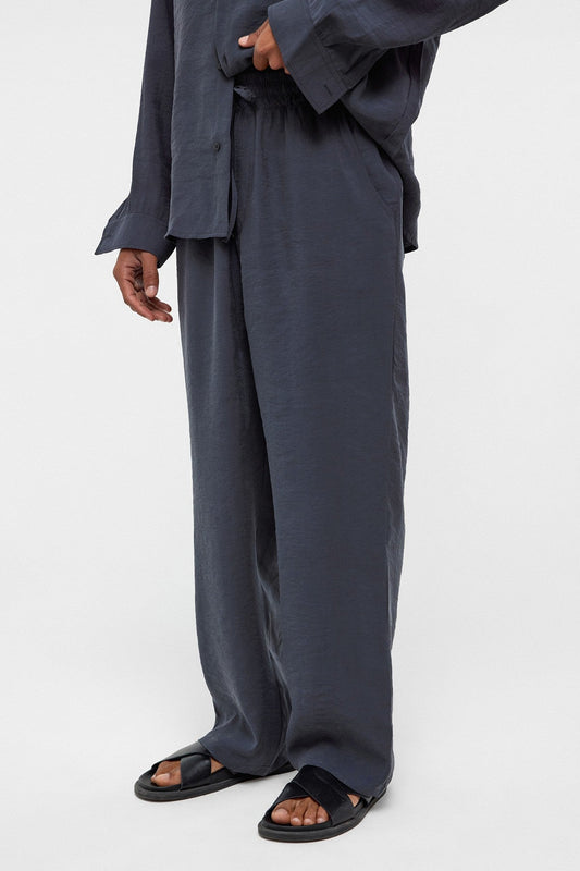 Baggy-Fit Modal Fabric Pants