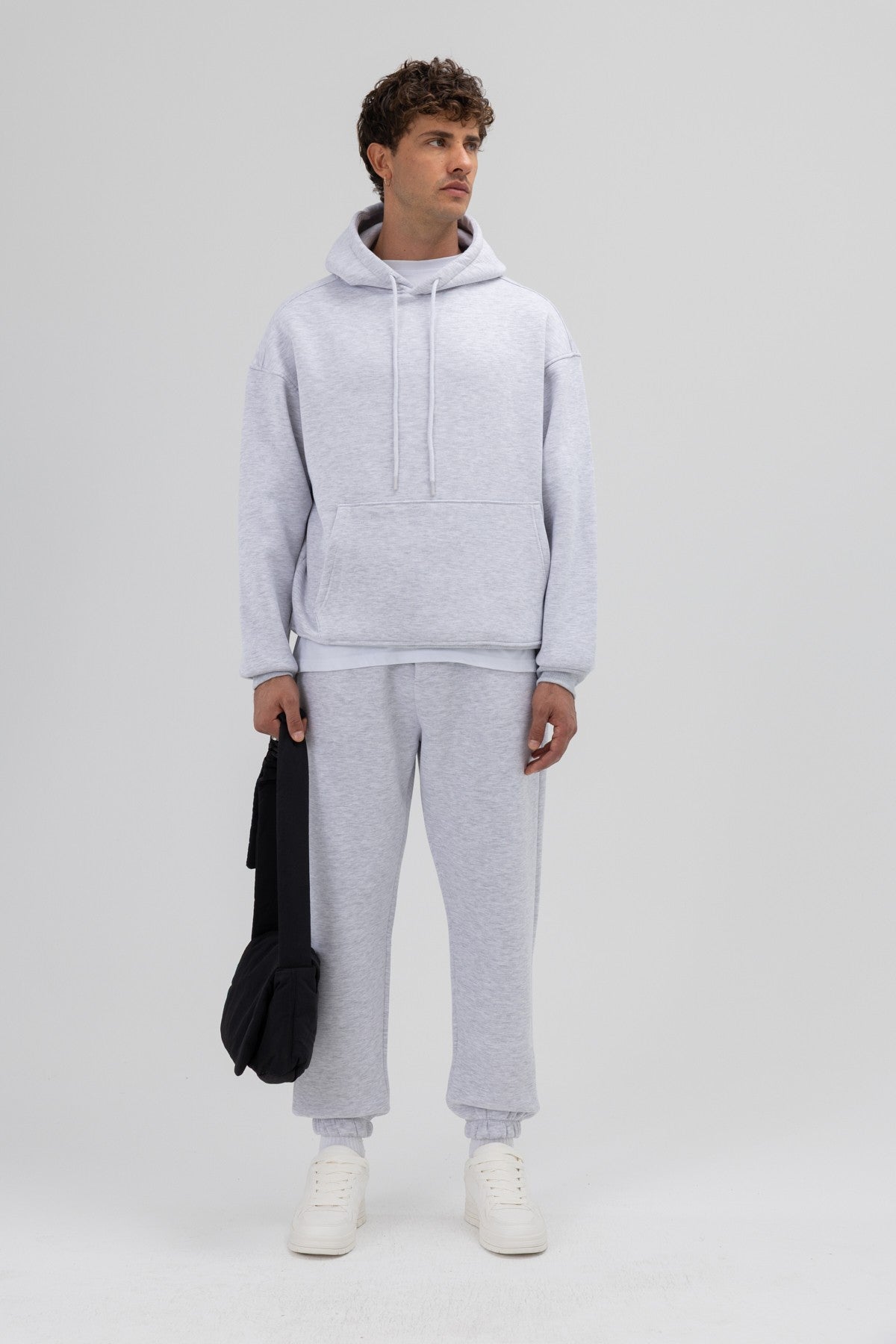 Basic Sweatpants with Elastic Cuffs