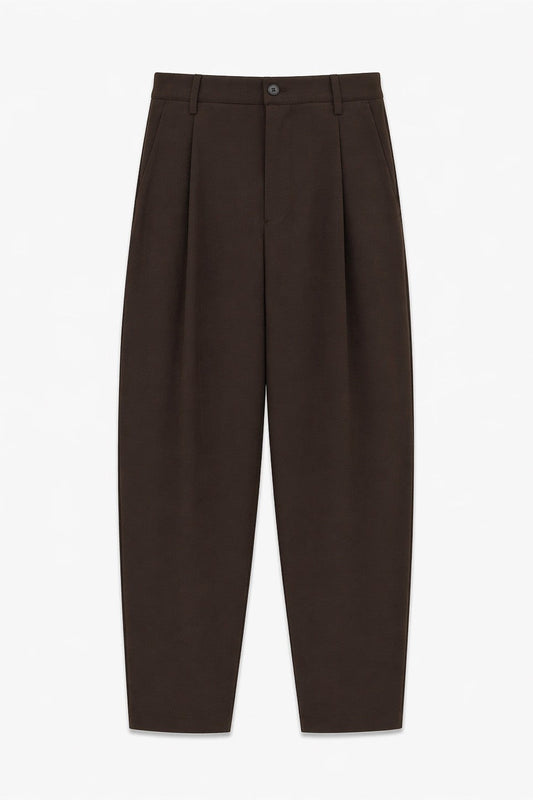 Super Baggy Fit Stretch Fabric Pants