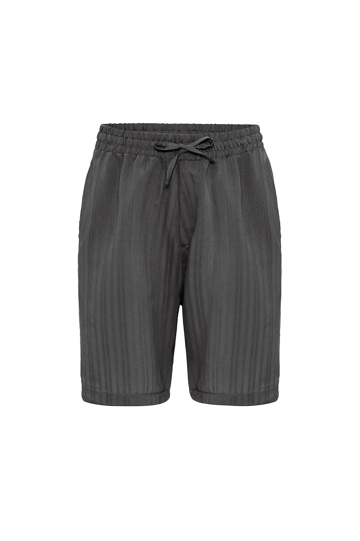 Oversized Modal Fabric Shorts and Shirt Set