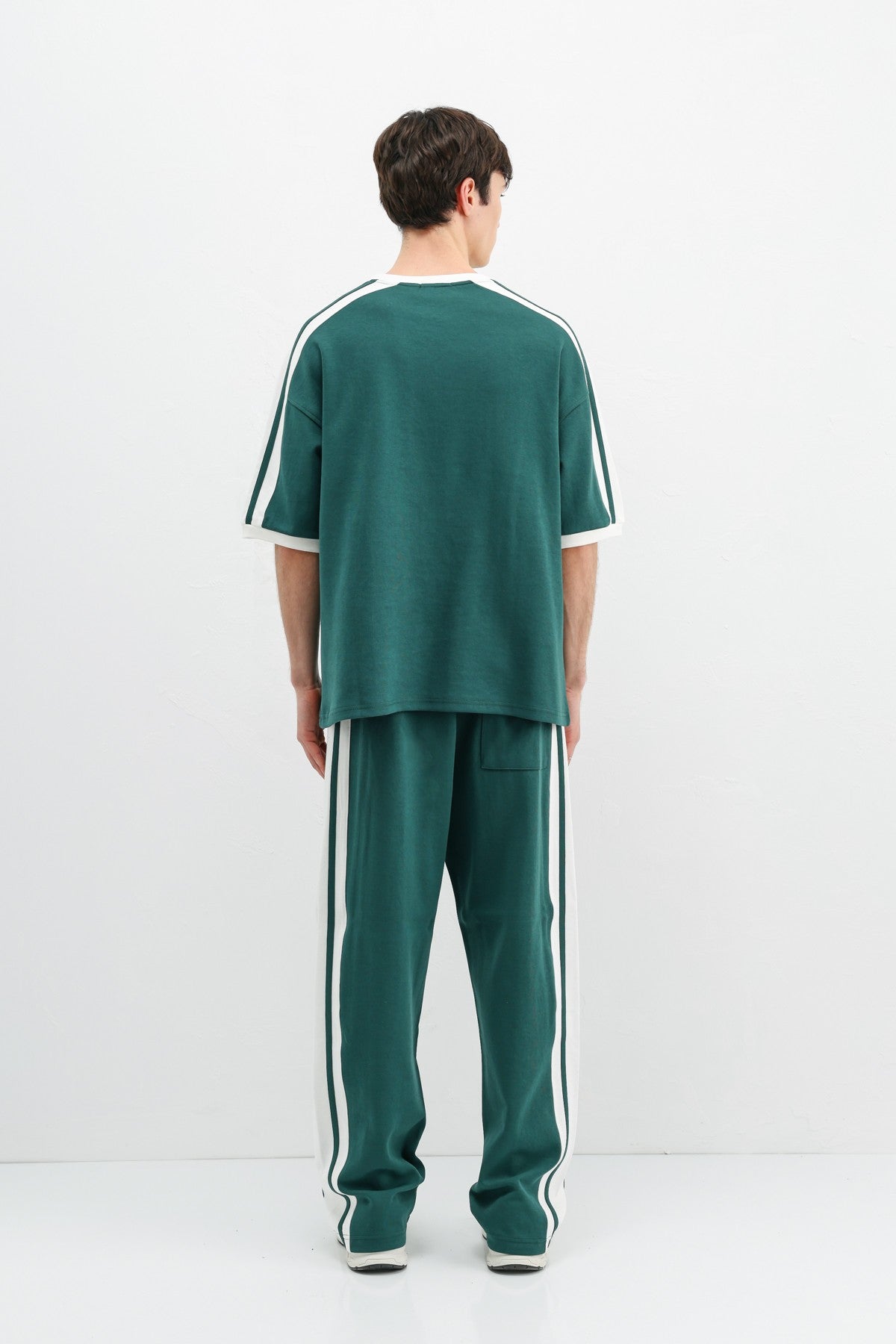 Oversized Printed Sweatsuit Set