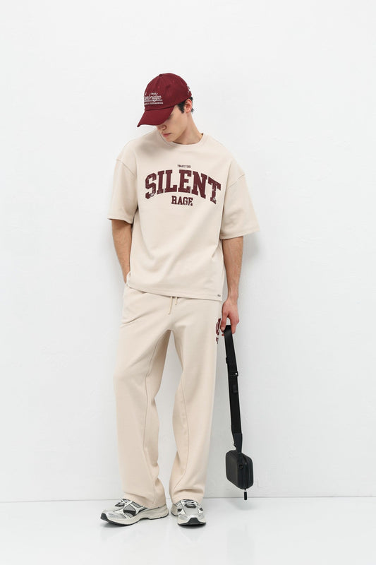 Oversized Printed Sweatsuit Set V90-27