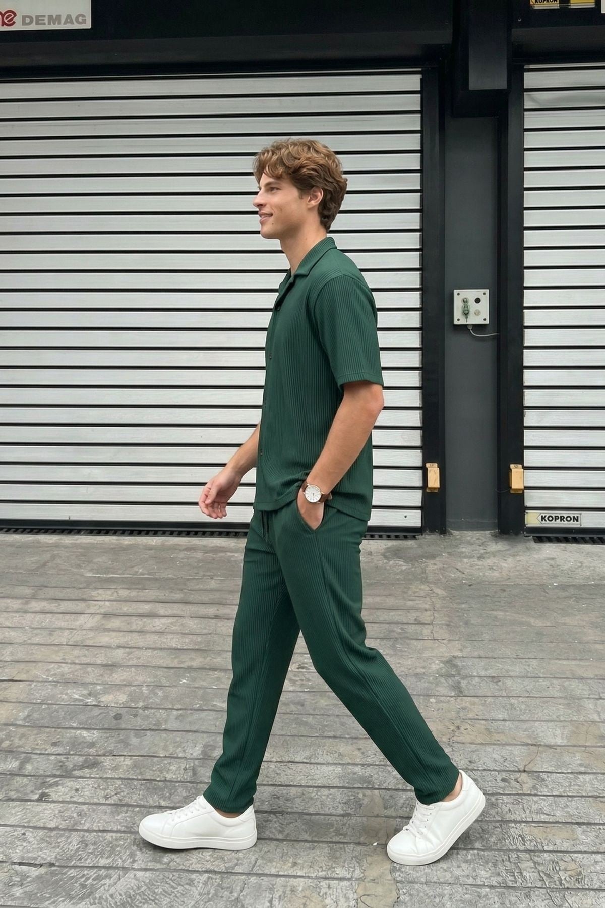 Oversized Shirt with Cuffs
