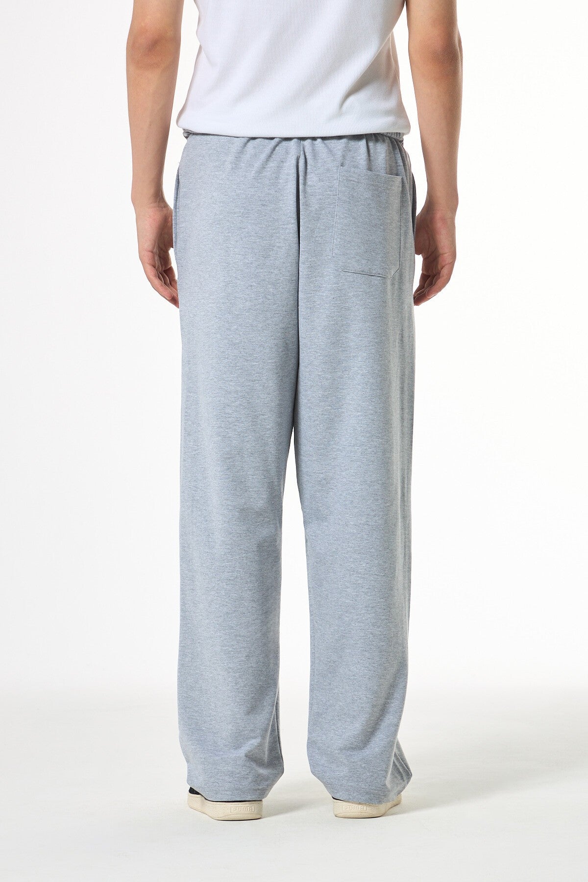 Basic Elastic-Waist Sweatpants