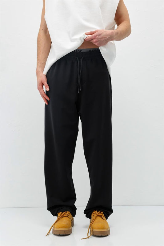 Basic Elastic-Waist Sweatpants