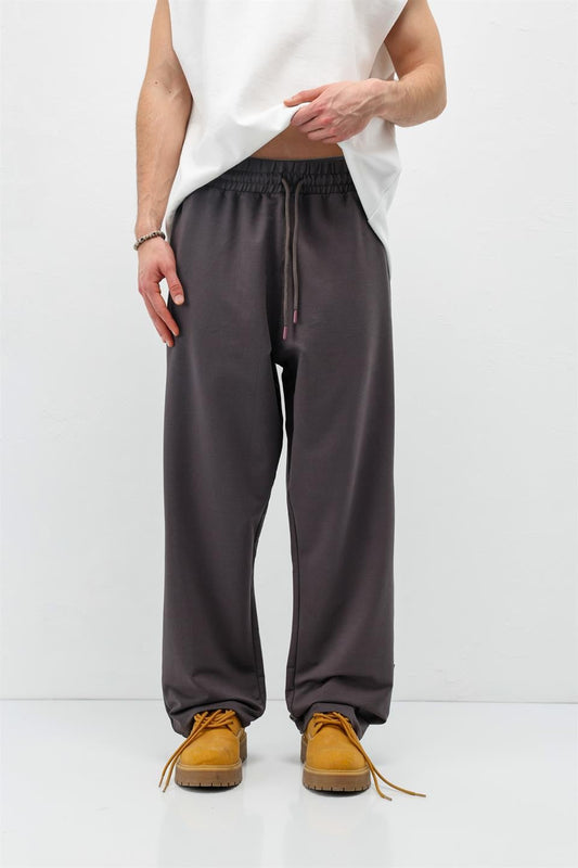 Basic Elastic-Waist Sweatpants