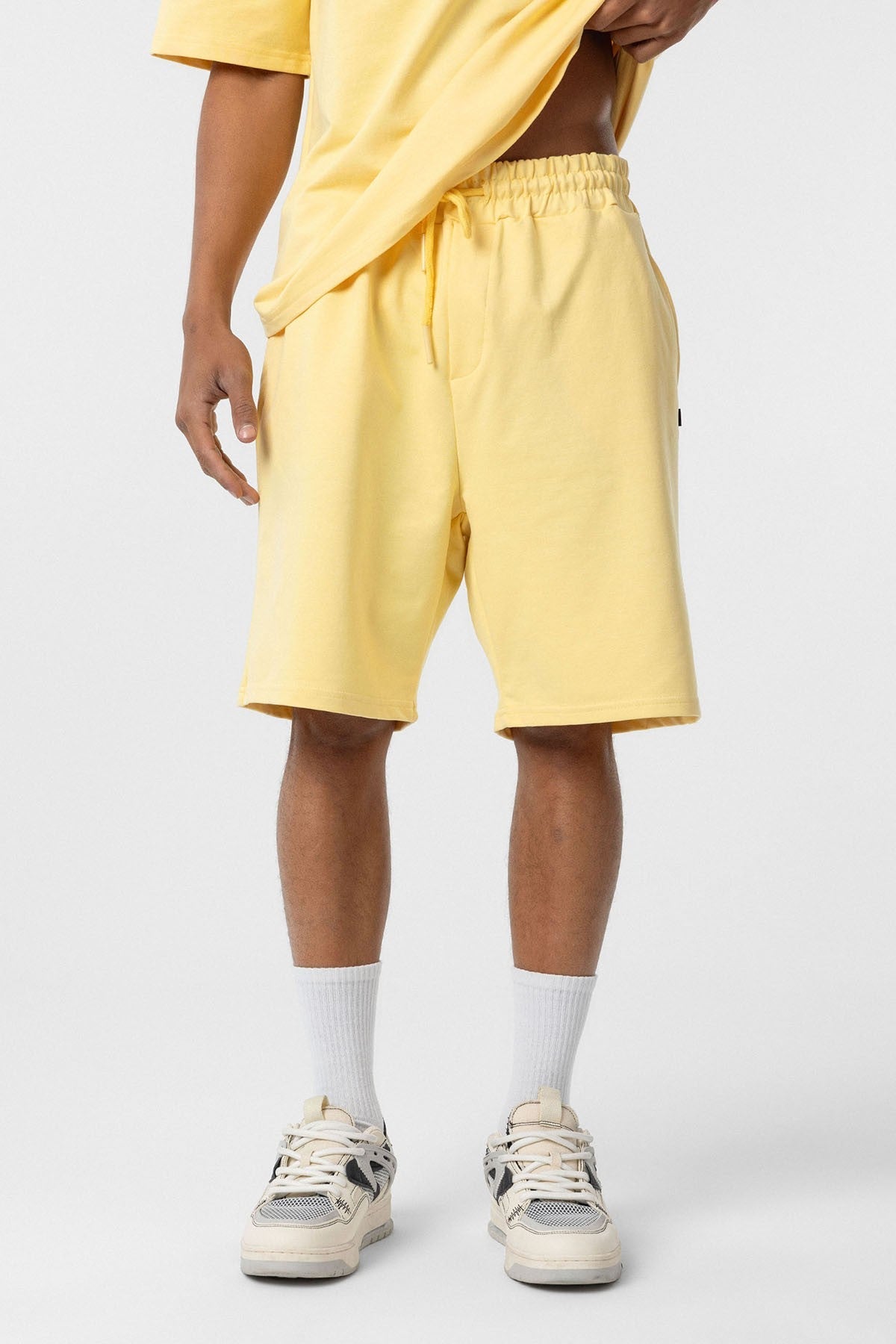 Basic Oversized Shorts Set