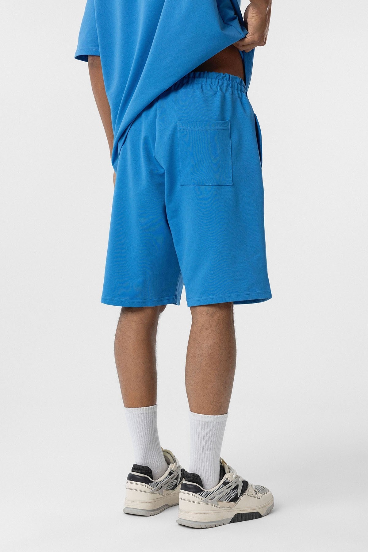 Basic Oversized Shorts Set
