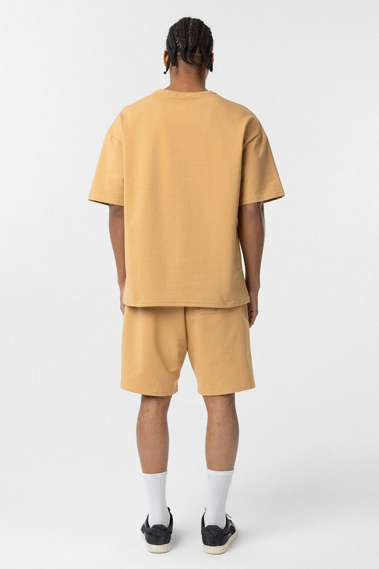 Basic Oversized Shorts Set