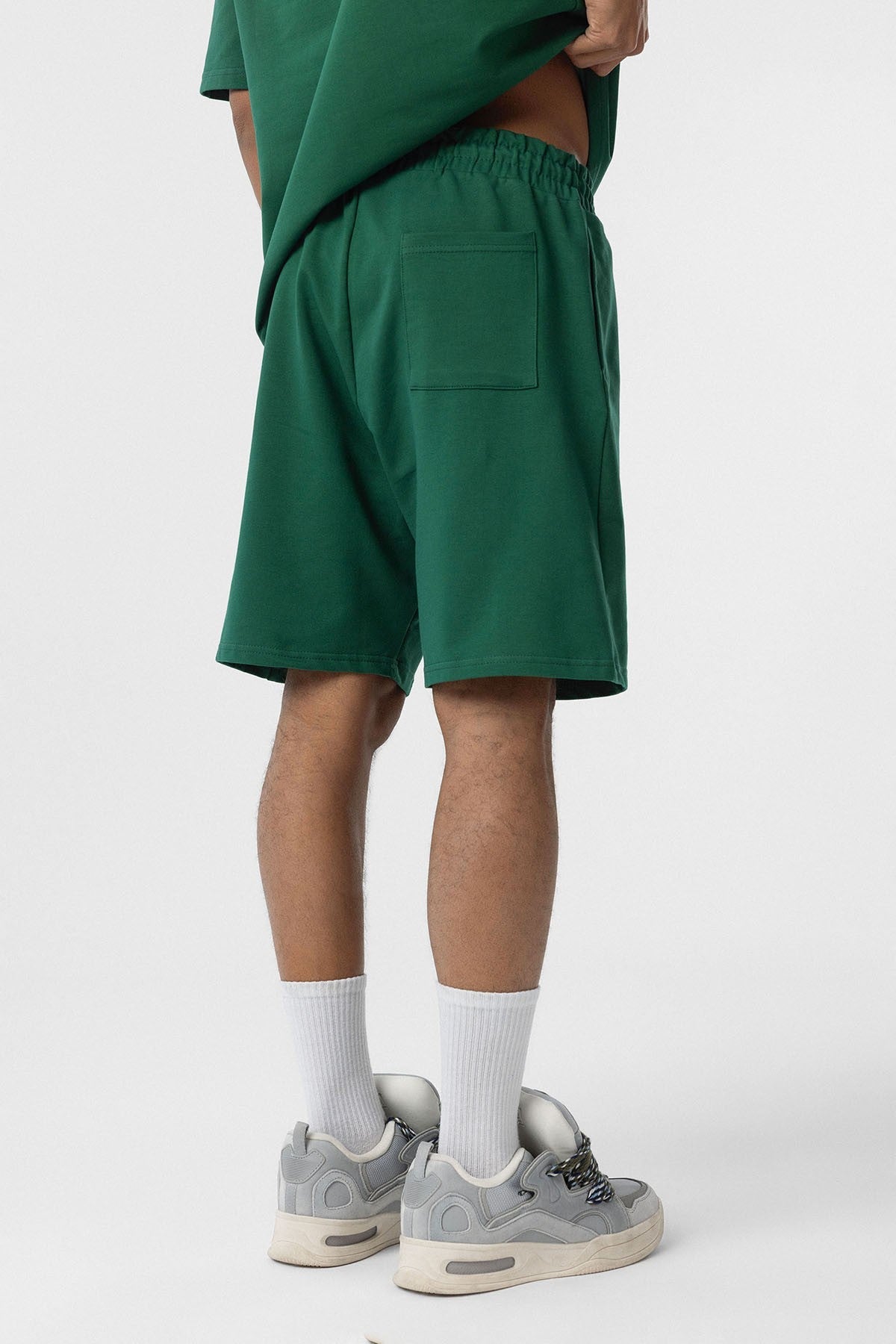 Basic Oversized Shorts Set
